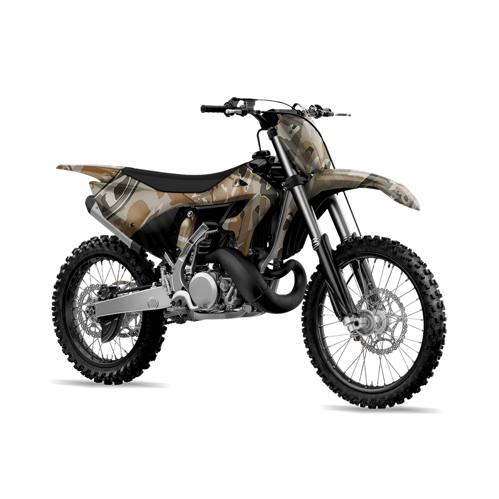RELV X3 Copperhead Camo Dirt Bike Vinyl Wrap