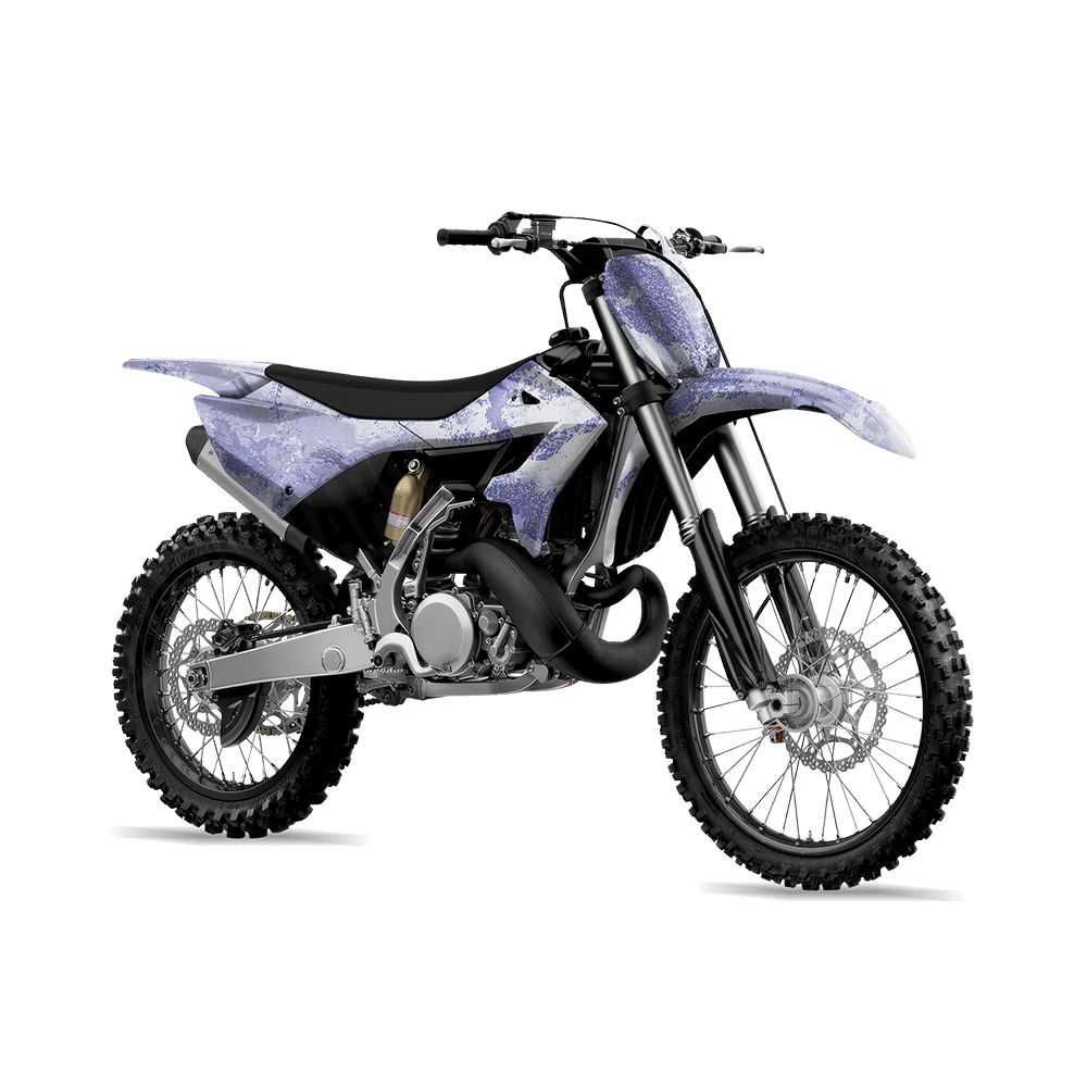 Realtree XTREME Barley Purple Camo Dirt Bike Vinyl Wrap