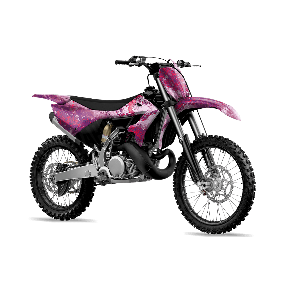 Realtree XTREME Hot Pop Camo Dirt Bike Vinyl Wrap