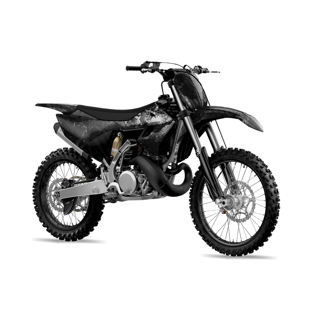 Realtree XTREME Midnight Camo Dirt Bike Vinyl Wrap