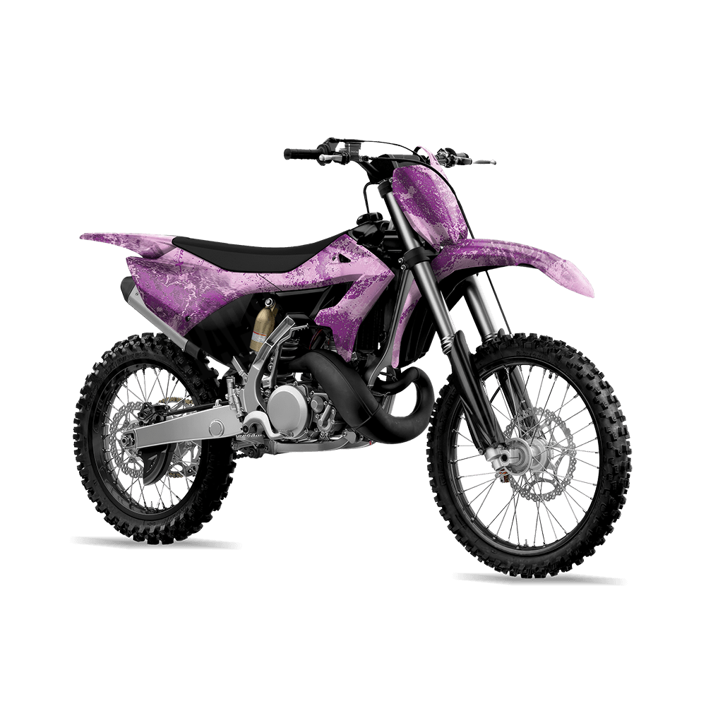 Realtree XTREME Passion Pink Camo Dirt Bike Vinyl Wrap