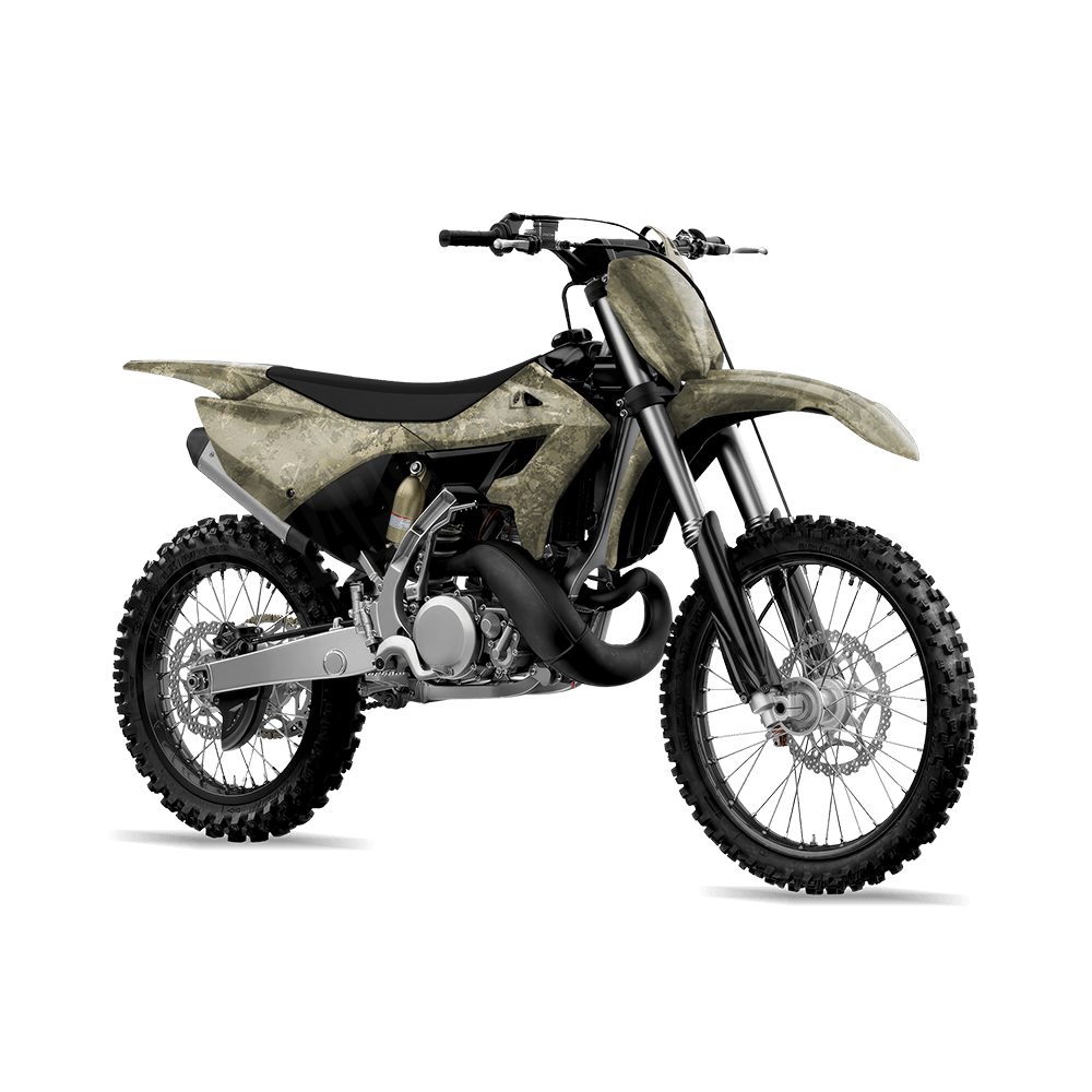 Substrate Sandstone Camo Dirt Bike Vinyl Wrap