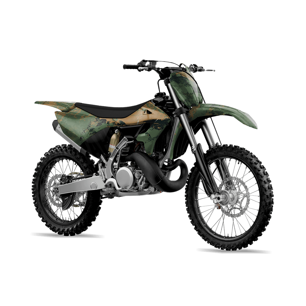 Substrate Semper Fi Camo Dirt Bike Vinyl Wrap