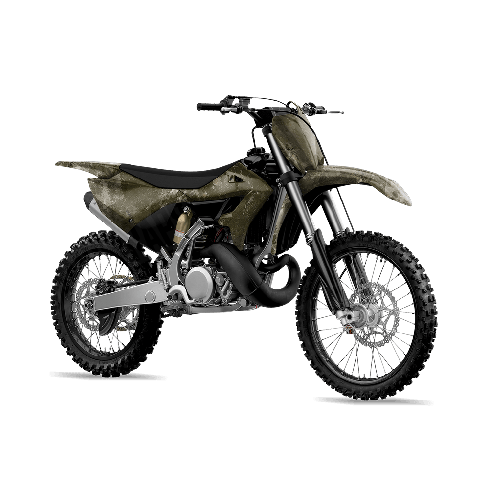 Substrate Sierra Camo Dirt Bike Vinyl Wrap