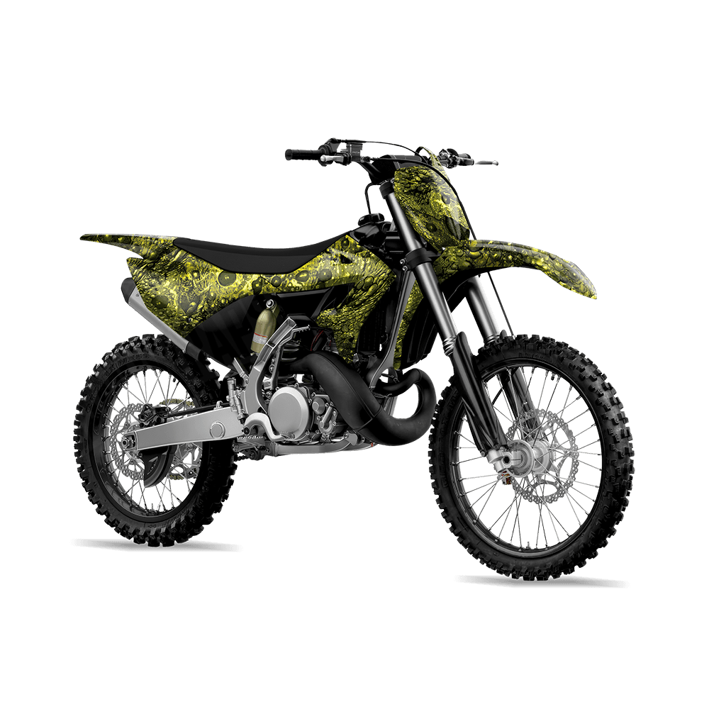 Toadaflage Toxic Camo Dirt Bike Vinyl Wrap
