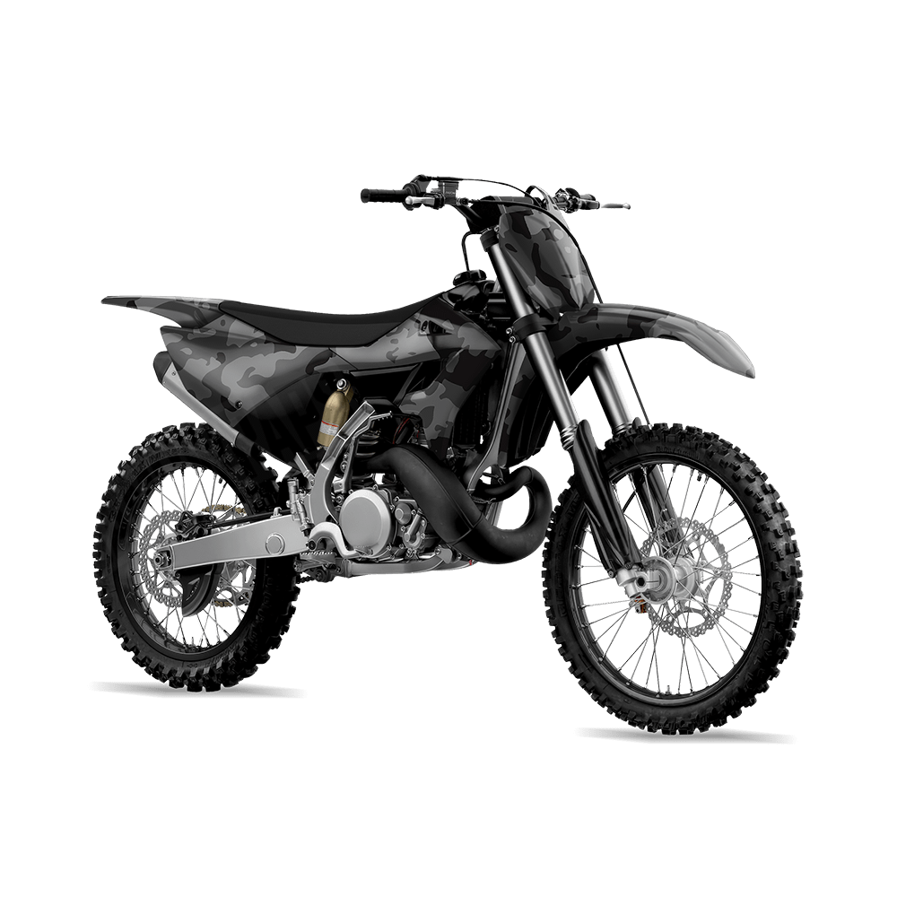Treetop Midnight Camo Dirt Bike Vinyl Wrap