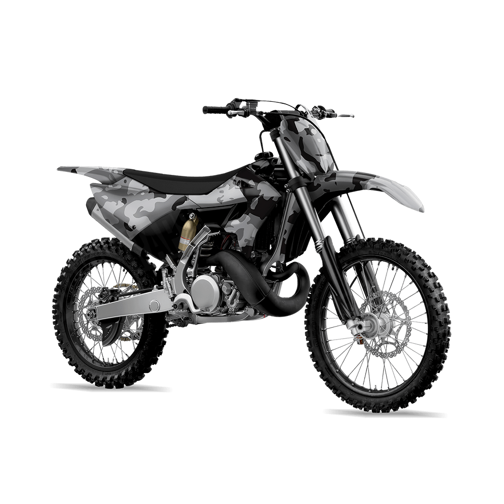 Treetop Urban Night Camo Dirt Bike Vinyl Wrap