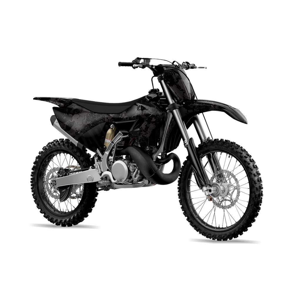Veil Ops Wraith Camo Dirt Bike Vinyl Wrap