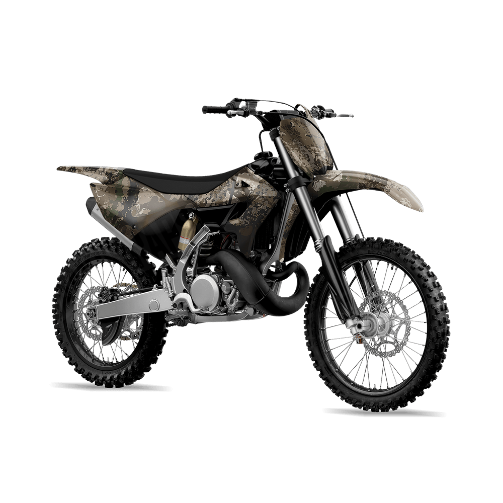 Veil Stoke Flat Camo Dirt Bike Vinyl Wrap