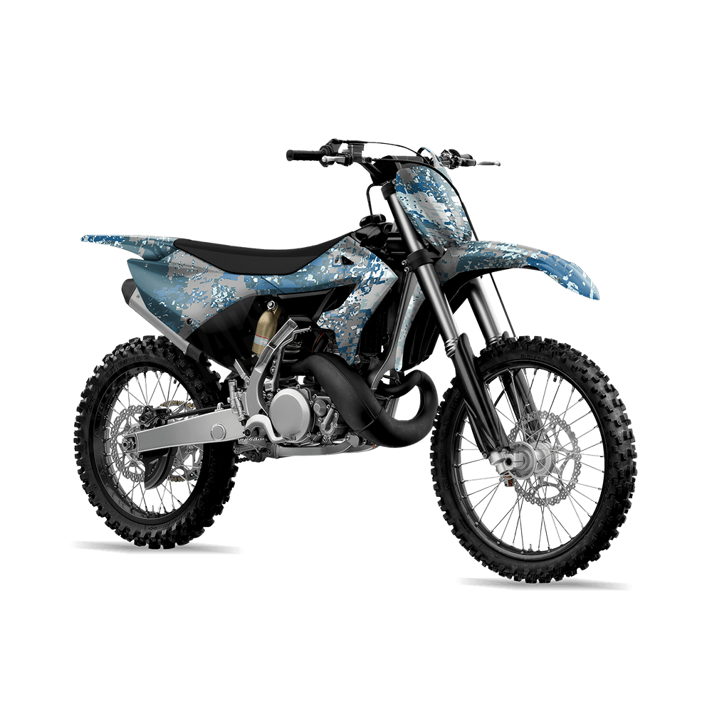 Veil Stryk Hookset Flat Camo Dirt Bike Vinyl Wrap