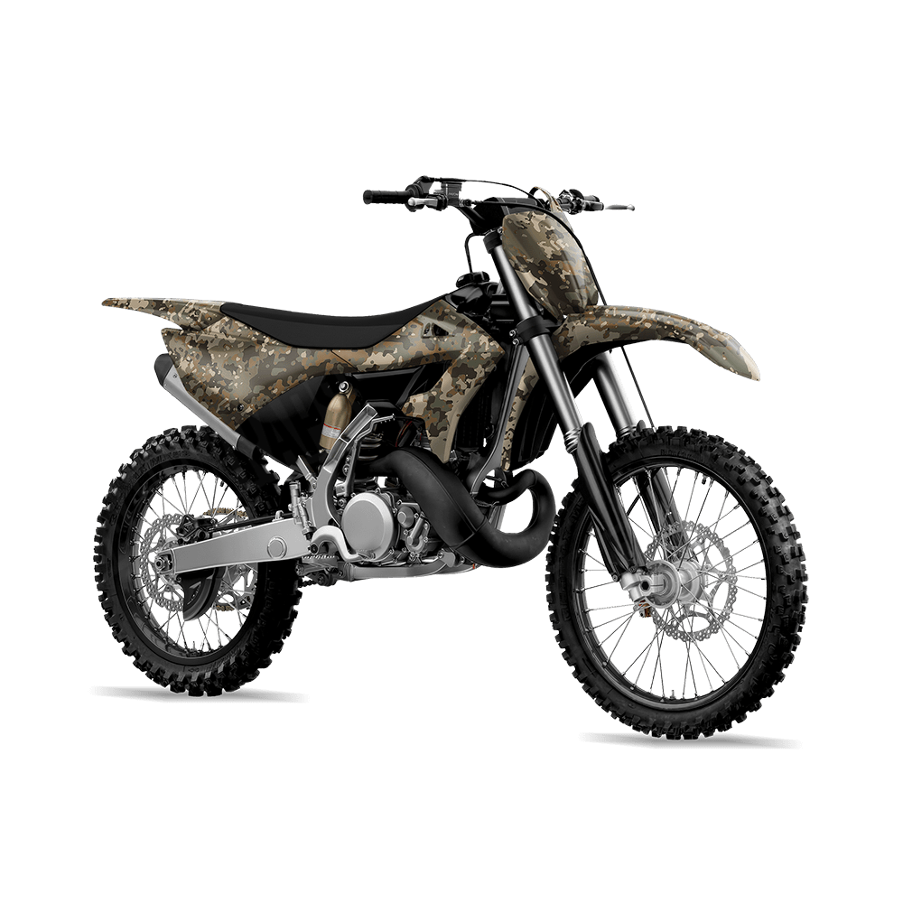 Veil Terra G Camo Dirt Bike Vinyl Wrap