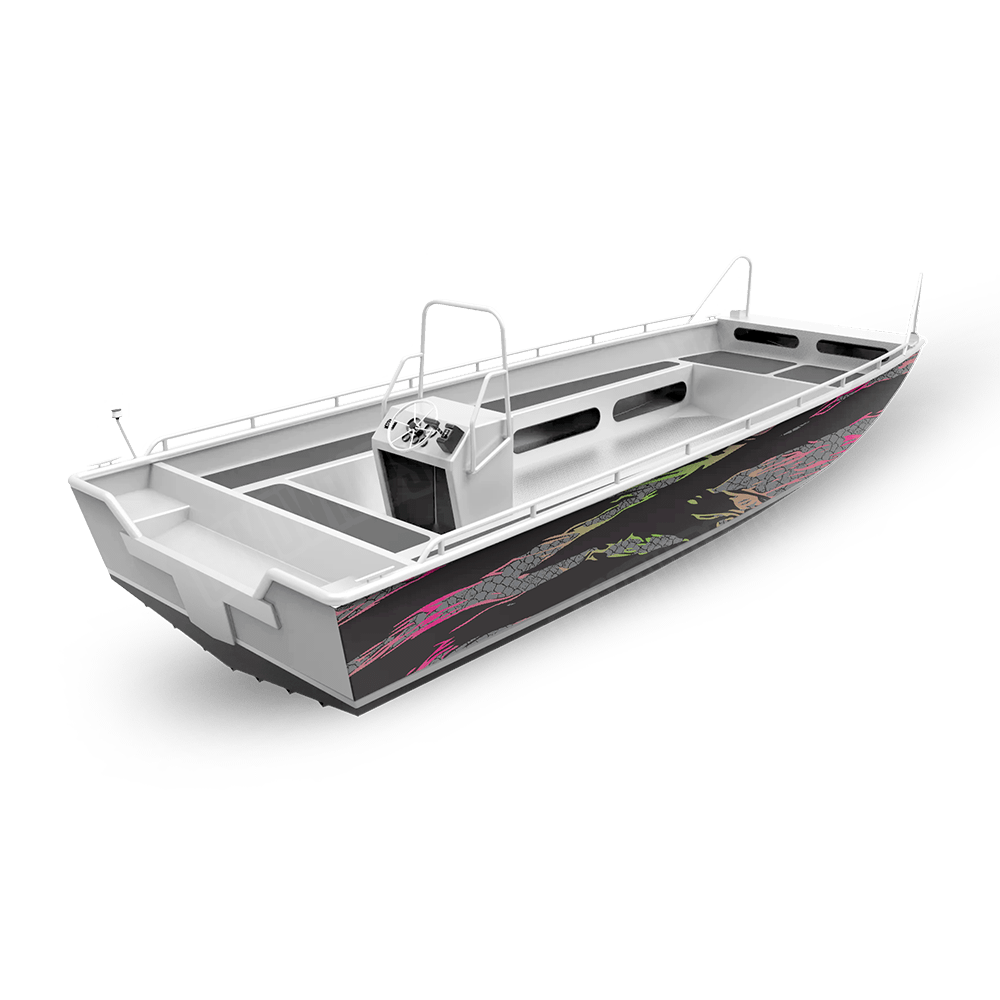 Dragonbreath Retro Punk Fishing Boat Wraps