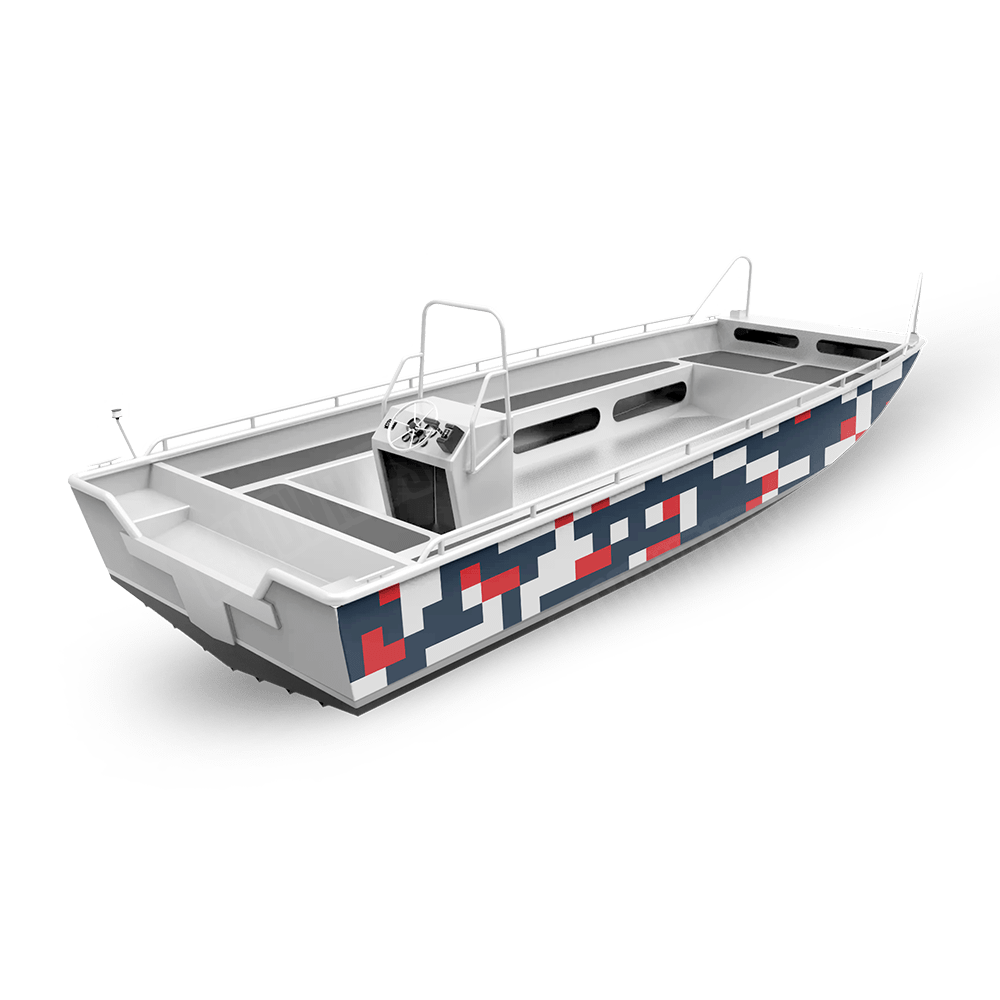 Pixel America Fishing Boat Wraps