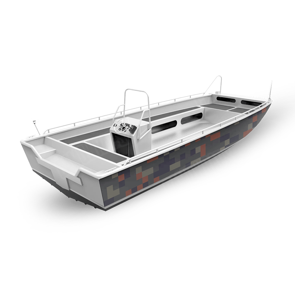 Pixel Blue Copper Fishing Boat Wraps