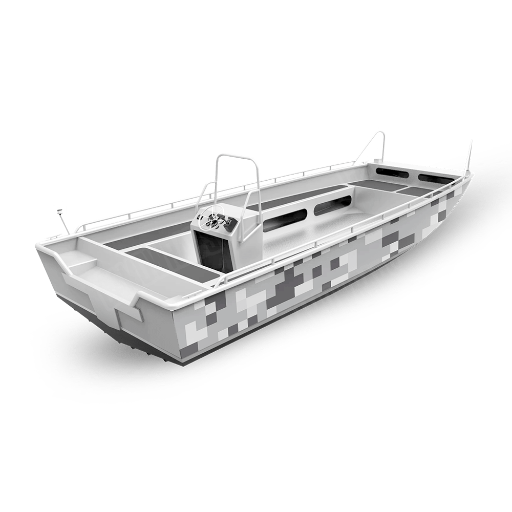 Pixel Snow Fishing Boat Wraps
