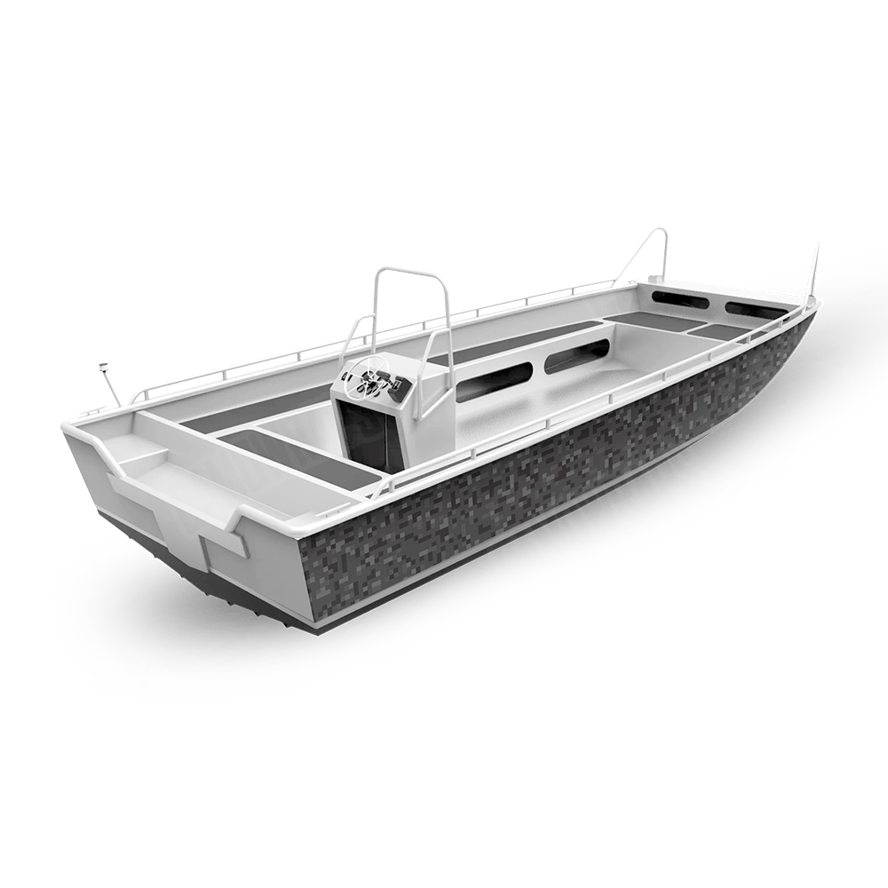 Pixel Elite Black Fishing Boat Wraps