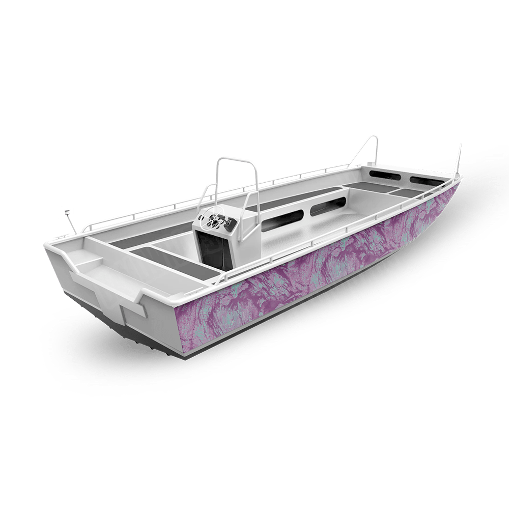 Realtree Aspect Ocean Spray Fishing Boat Vinyl Wrap