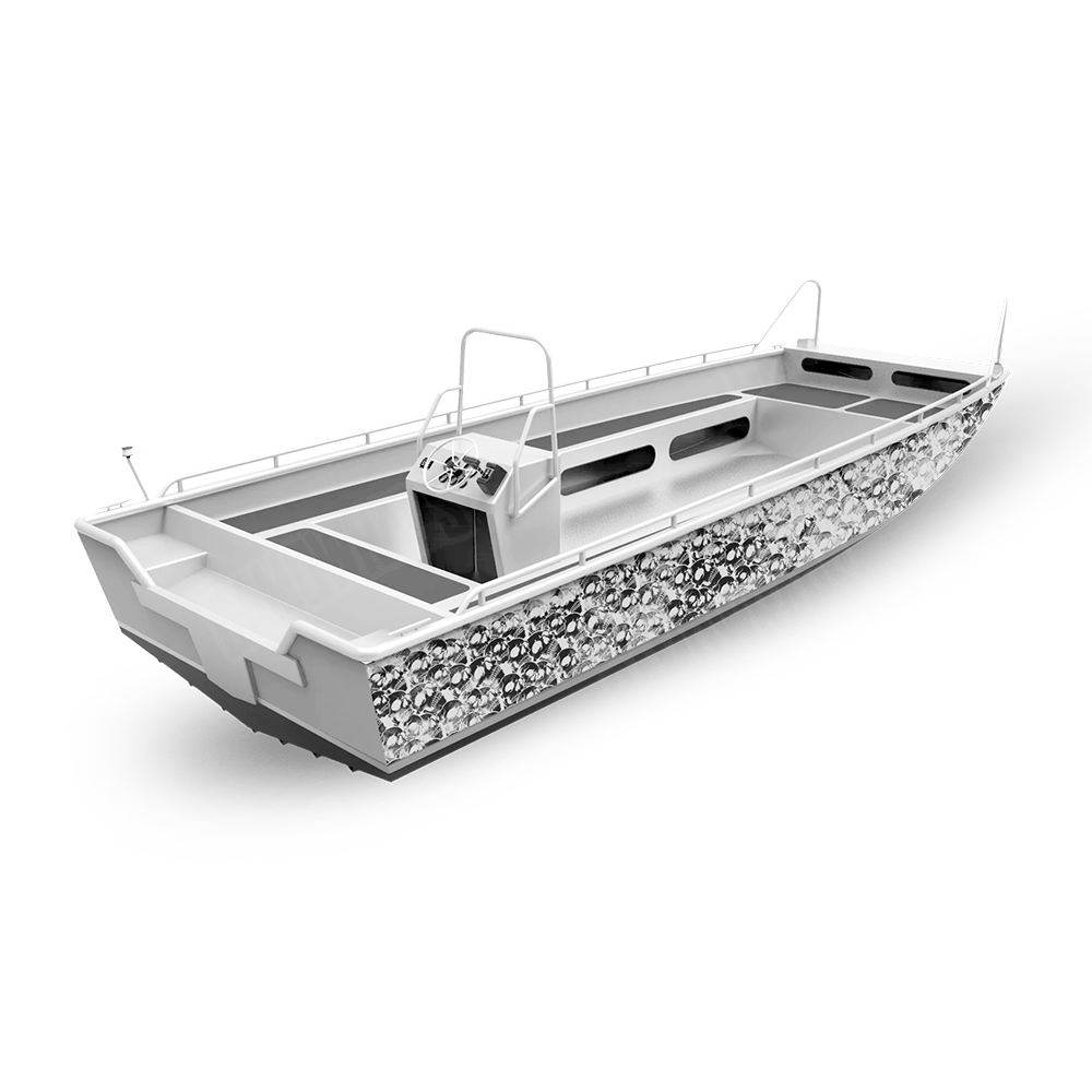 Skull X Ray Fishing Boat Wraps