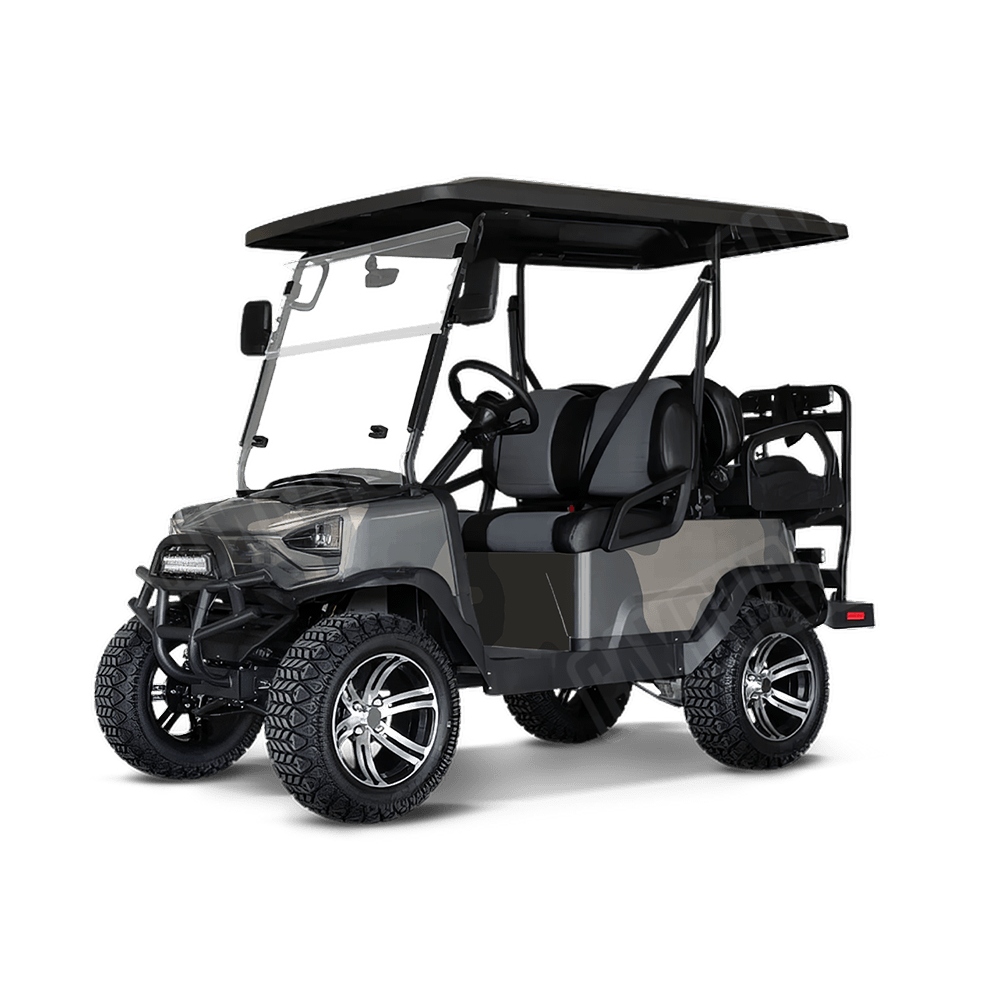 Jumbo Cumulus Army Golf Cart Camo Vinyl Wrap