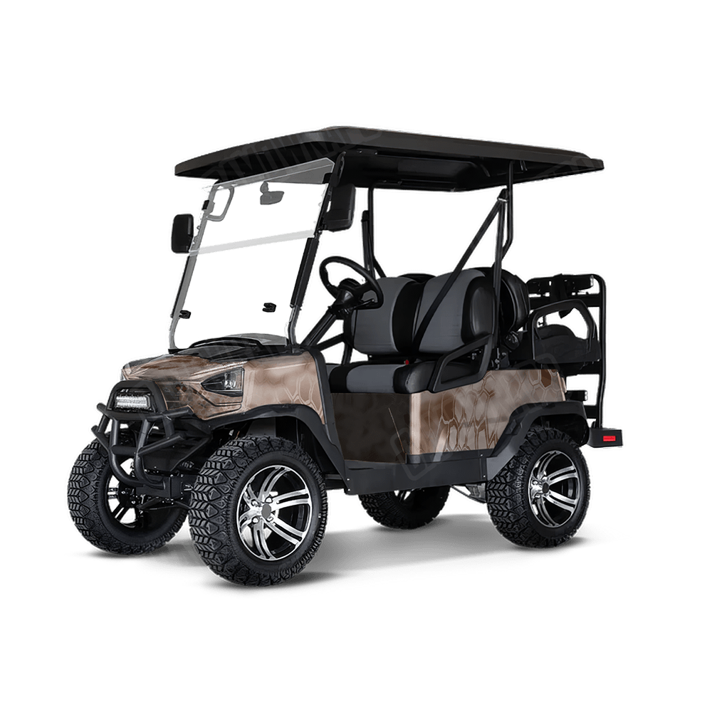 Kryptek Nomad Camo Golf Cart Vinyl Wrap