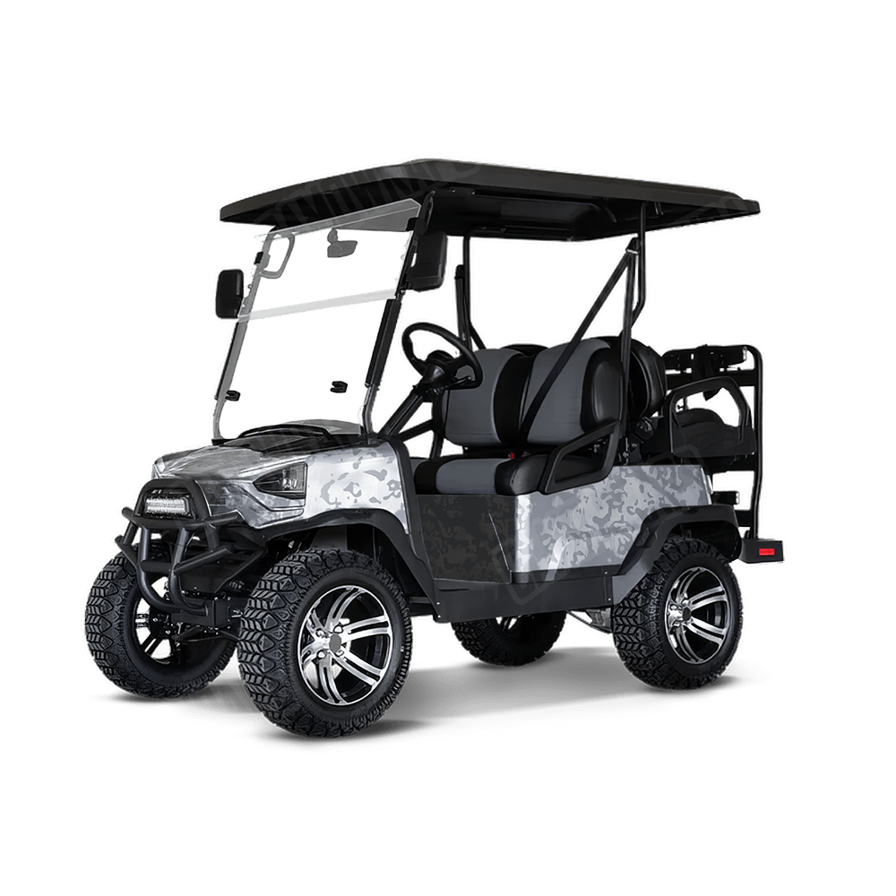Kryptek Obskura Nivis Camo Golf Cart Vinyl Wrap