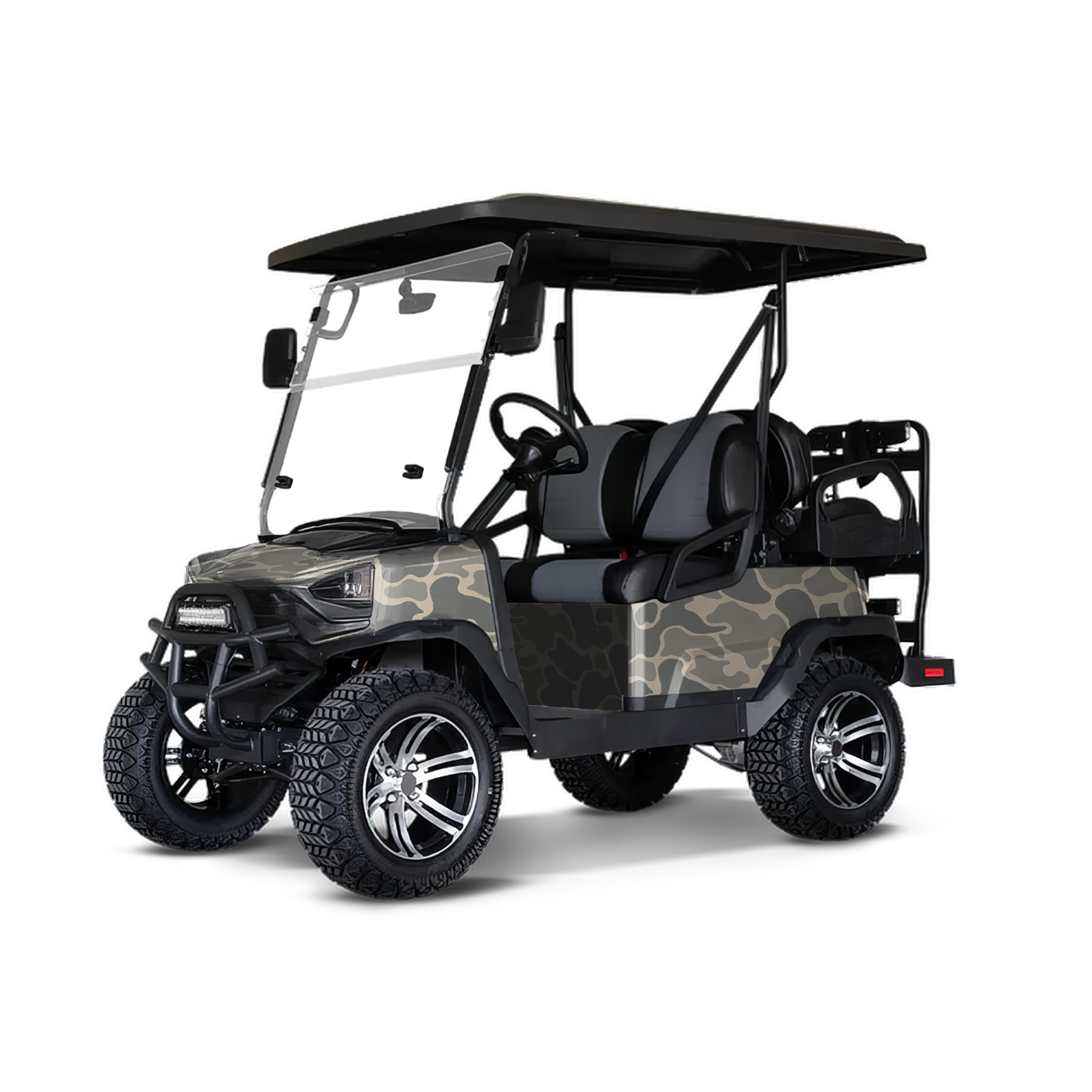 Old School Duck Army Golf Cart Wraps