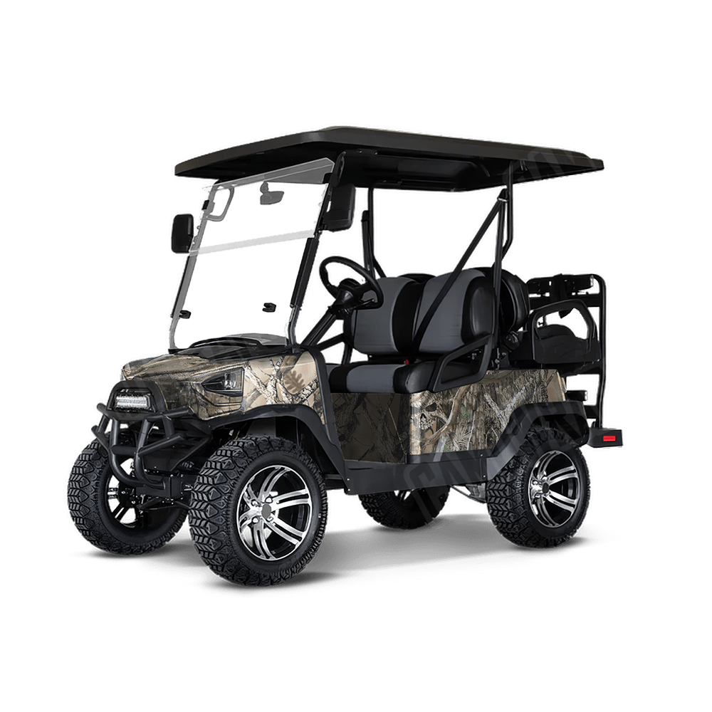 Nature Voodoo Golf Cart Camo Vinyl Wrap