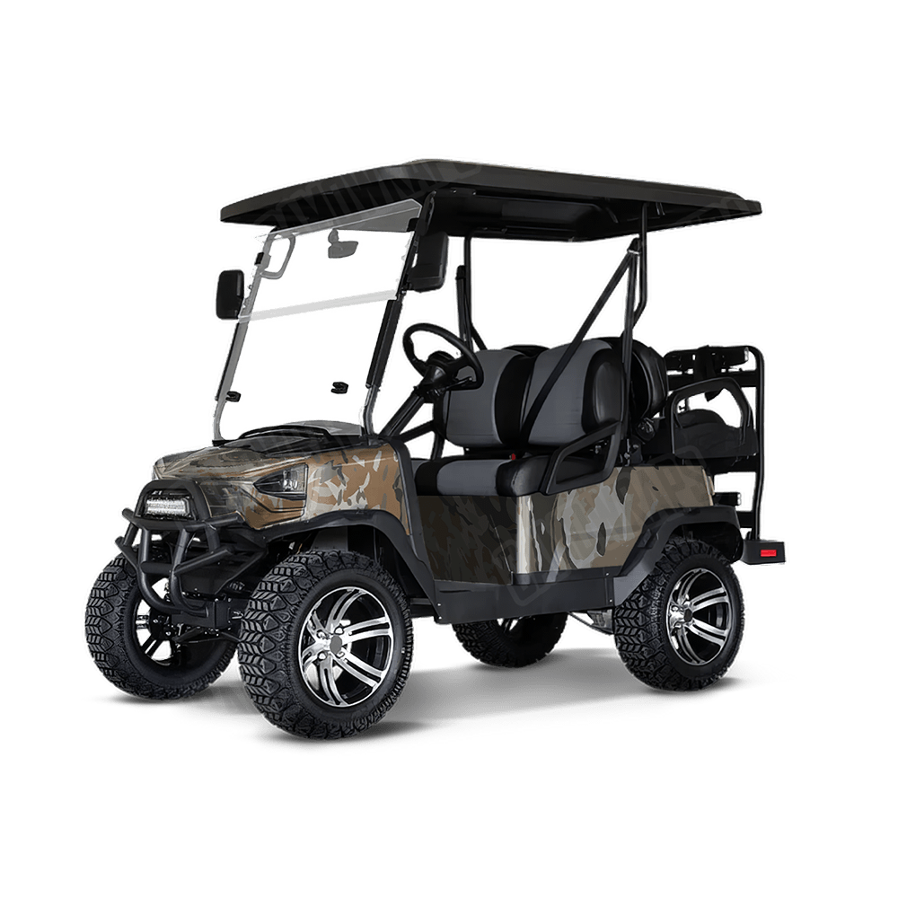 RELV X3 Copperhead Camo Golf Cart Vinyl Wrap