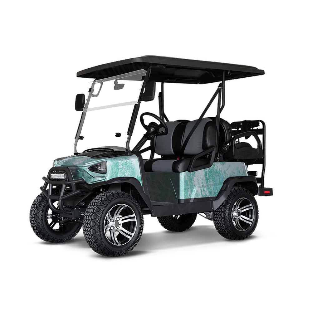 Realtree Aspect Teal Waters Golf Cart Camo Vinyl Wrap