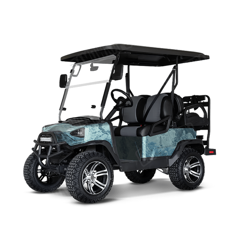 Realtree XTREME Caribbean Camo Golf Cart Vinyl Wrap