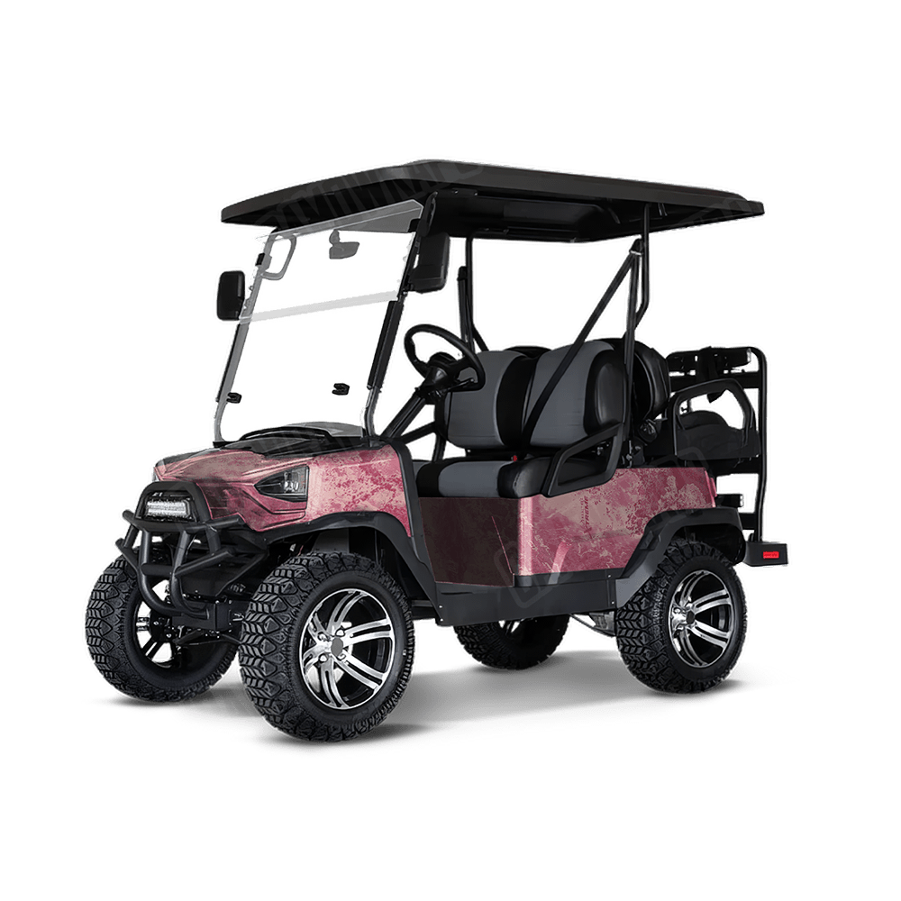 Realtree XTREME Coral Camo Golf Cart Vinyl Wrap