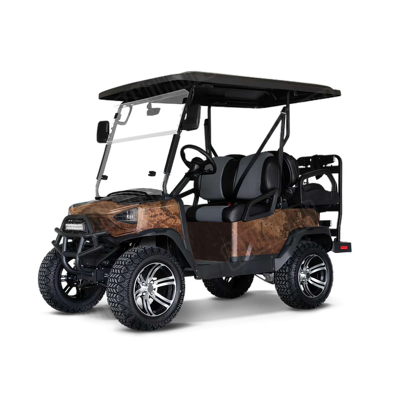 Realtree XTREME Cork Golf Cart Camo Vinyl Wrap