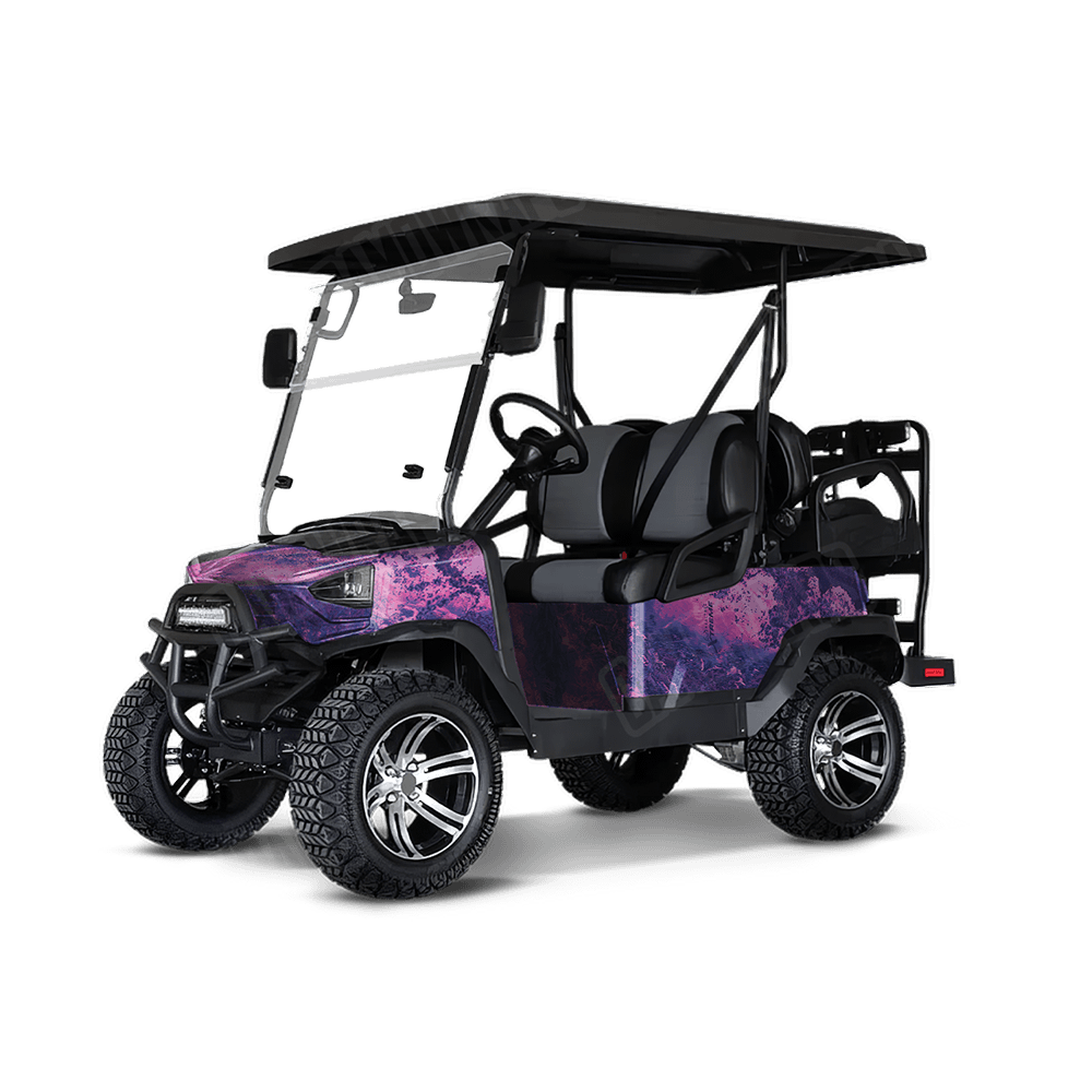 Realtree XTREME Galaxy Camo Golf Cart Vinyl Wrap