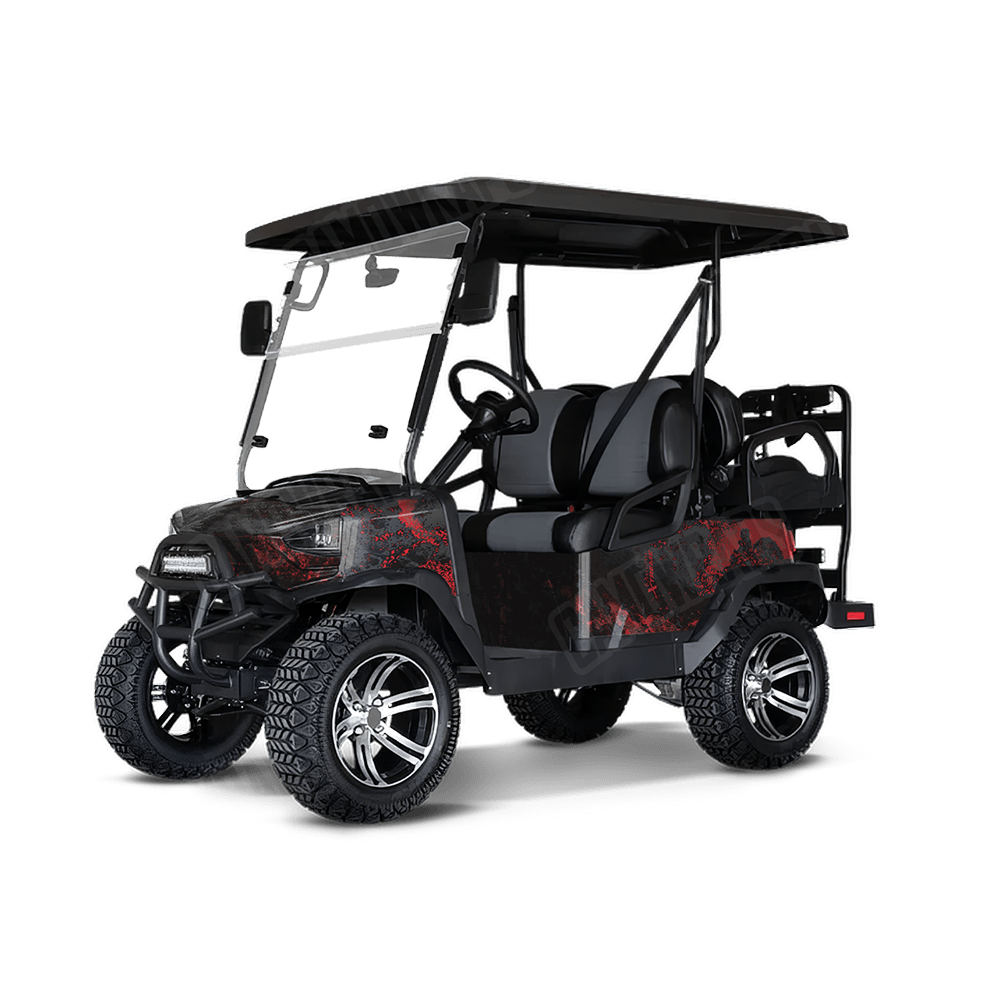 Realtree XTREME Lava Camo Golf Cart Vinyl Wrap