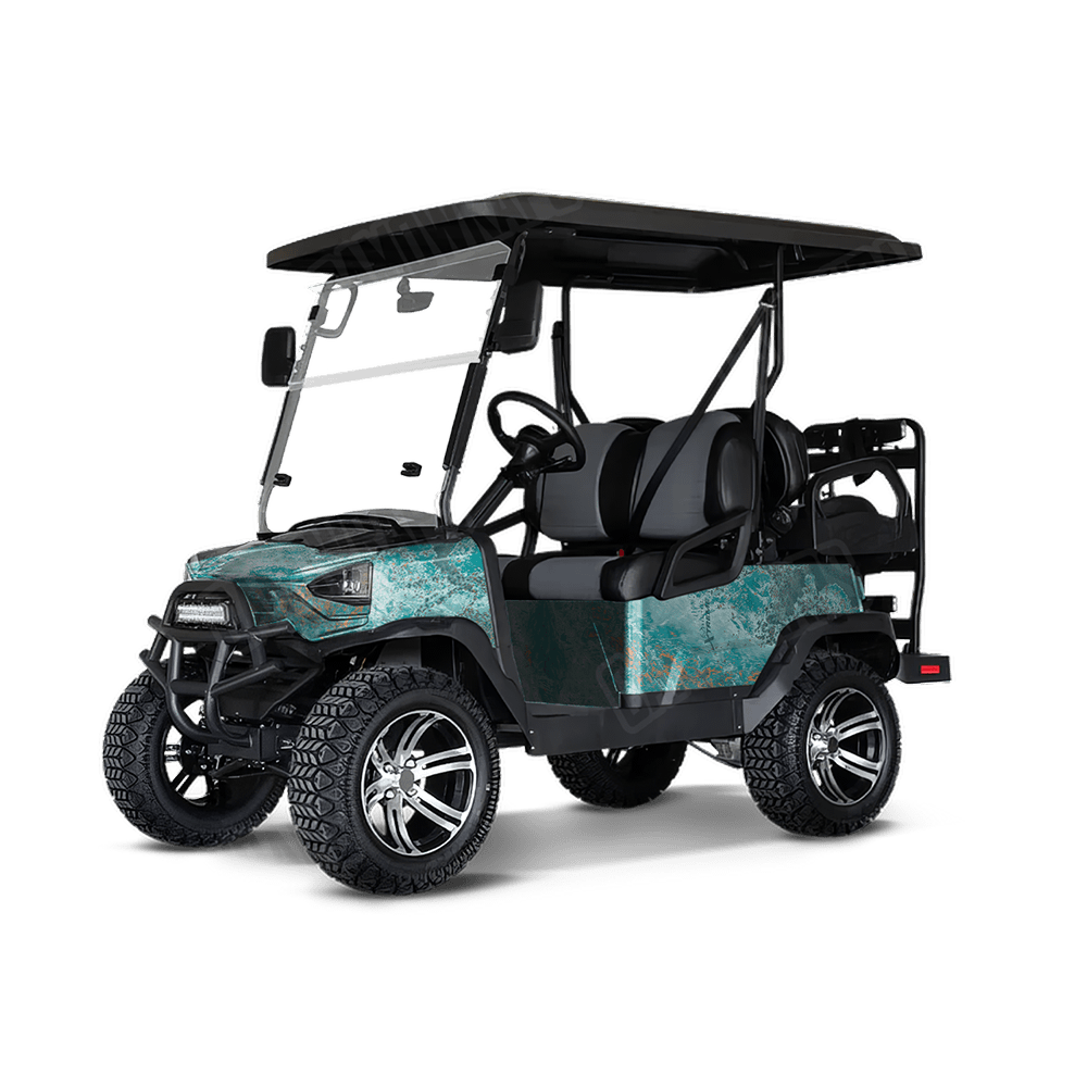 Realtree XTREME Miami Camo Golf Cart Vinyl Wrap