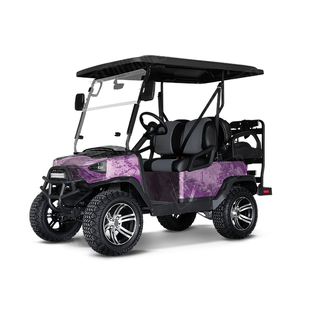 Realtree XTREME Passion Pink Camo Golf Cart Vinyl Wrap