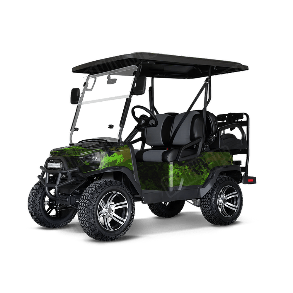 Substrate Saskatoon Camo Golf Cart Vinyl Wrap
