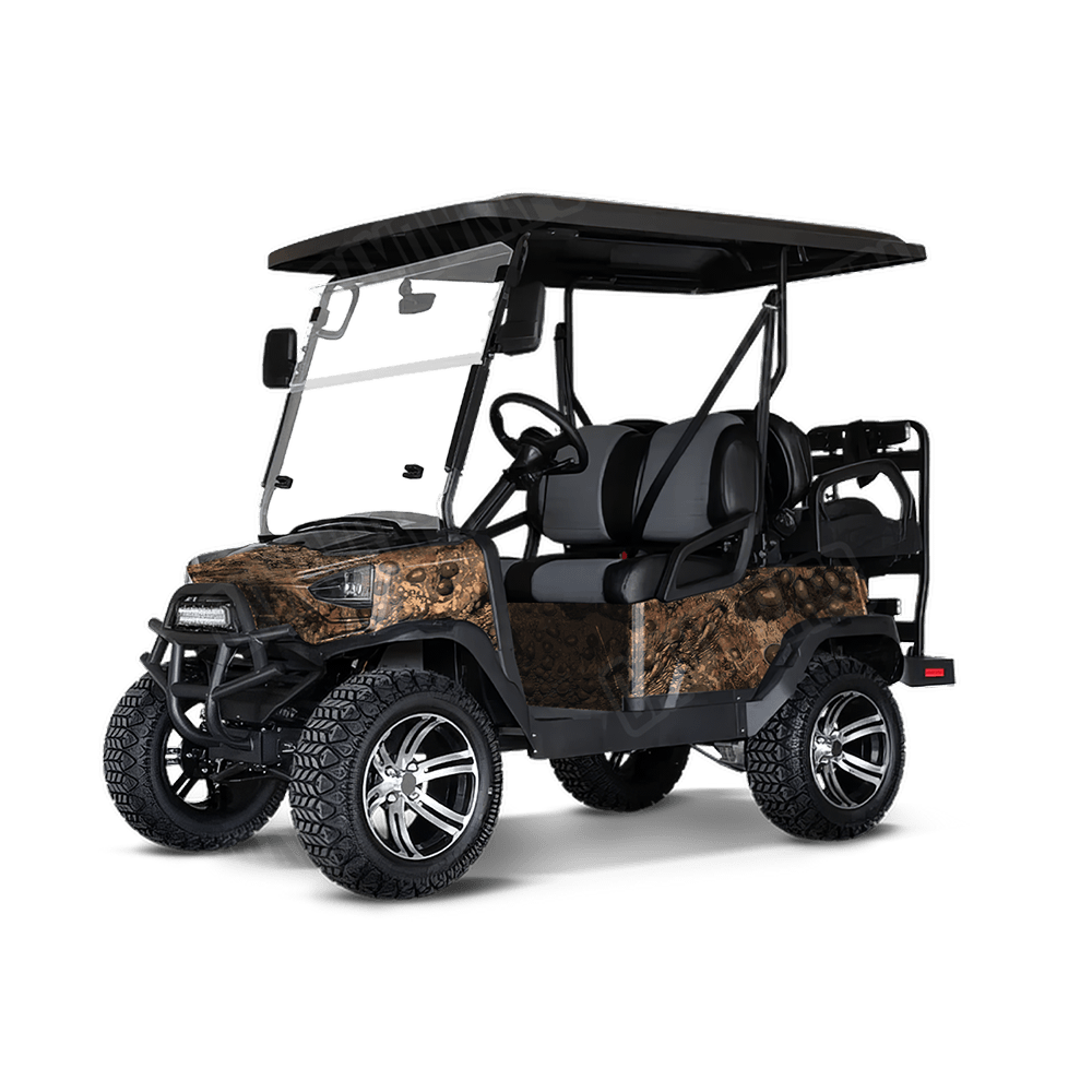 Toadaflage Dryland Camo Golf Cart Vinyl Wrap