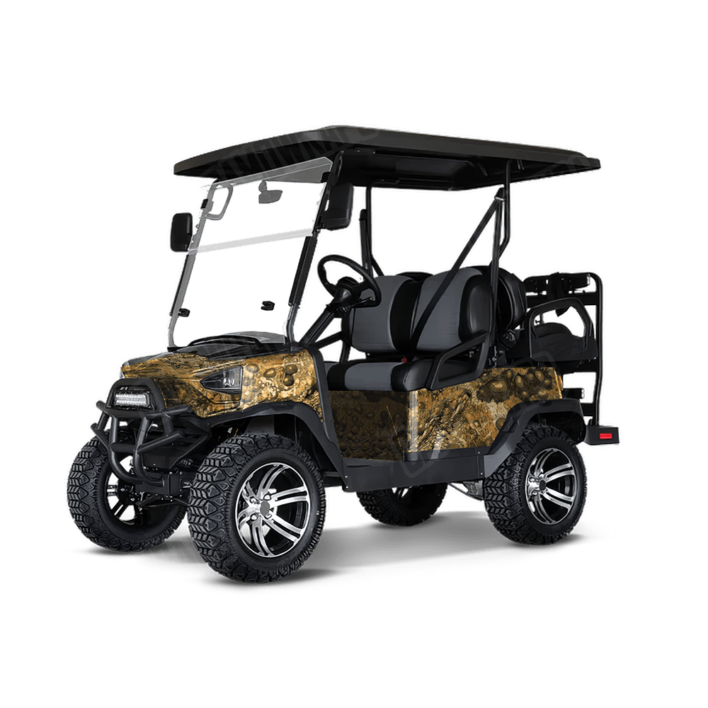 Toadaflage Ear Wax Camo Golf Cart Vinyl Wrap
