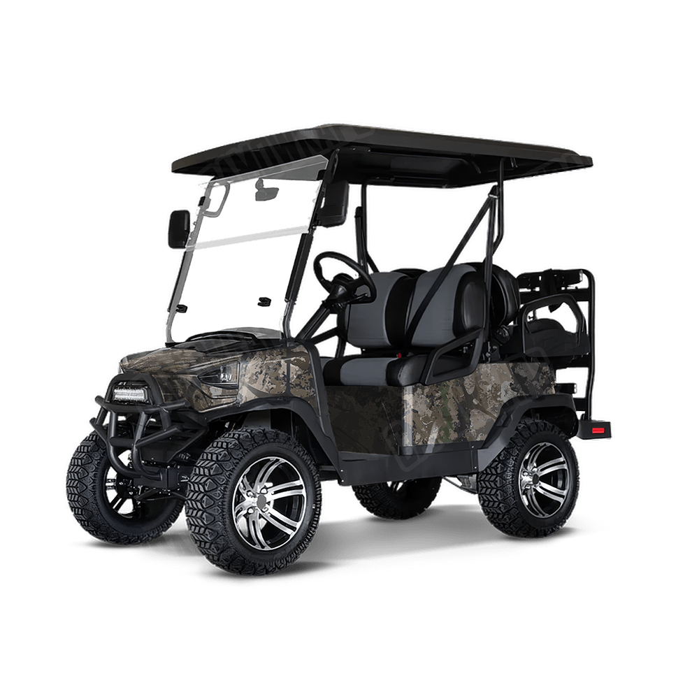 Veil Stoke Flat Camo Golf Cart Vinyl Wrap