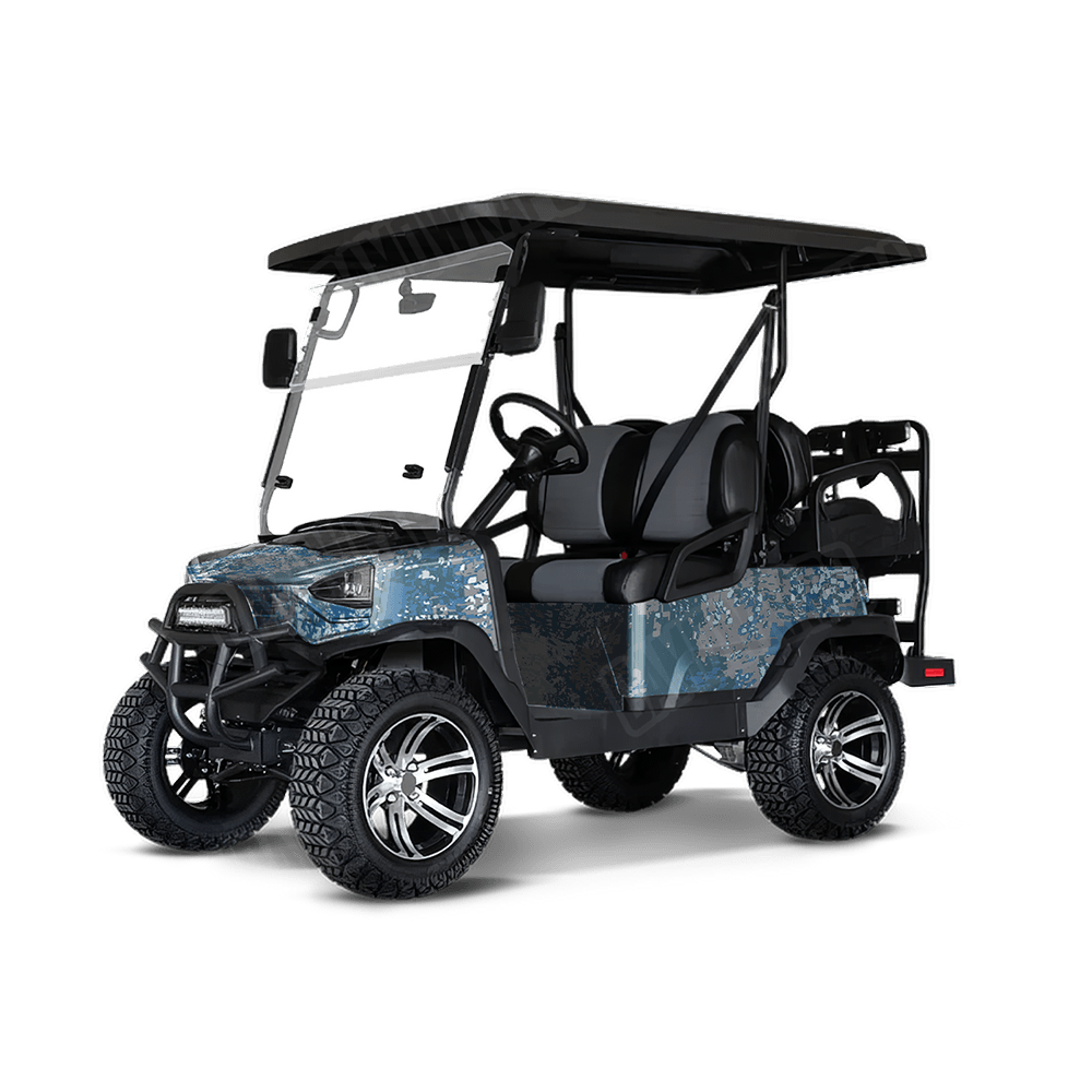 Veil Stryk Hookset Flat Camo Golf Cart Vinyl Wrap