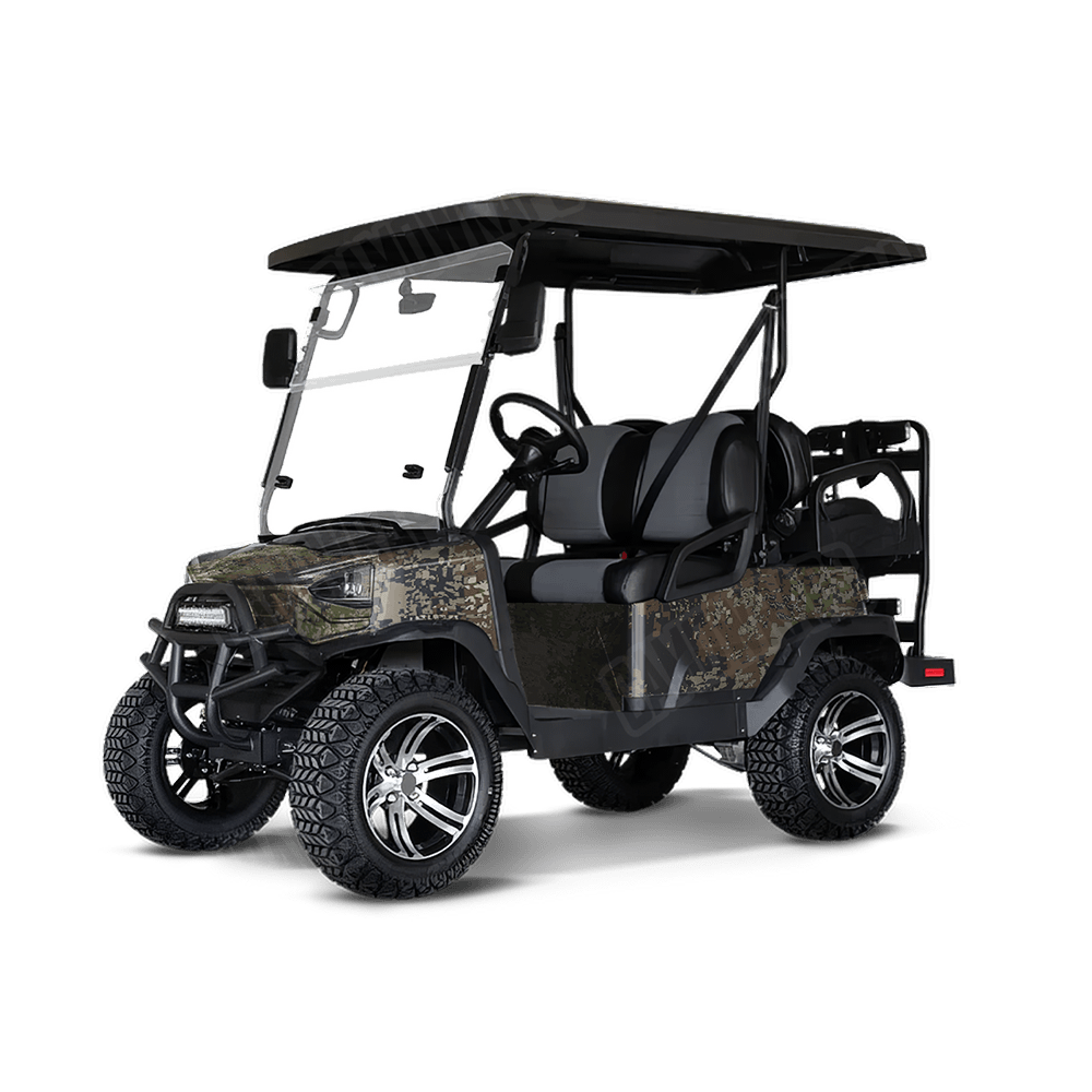 Veil Stryk Transition Flat Camo Golf Cart Vinyl Wrap