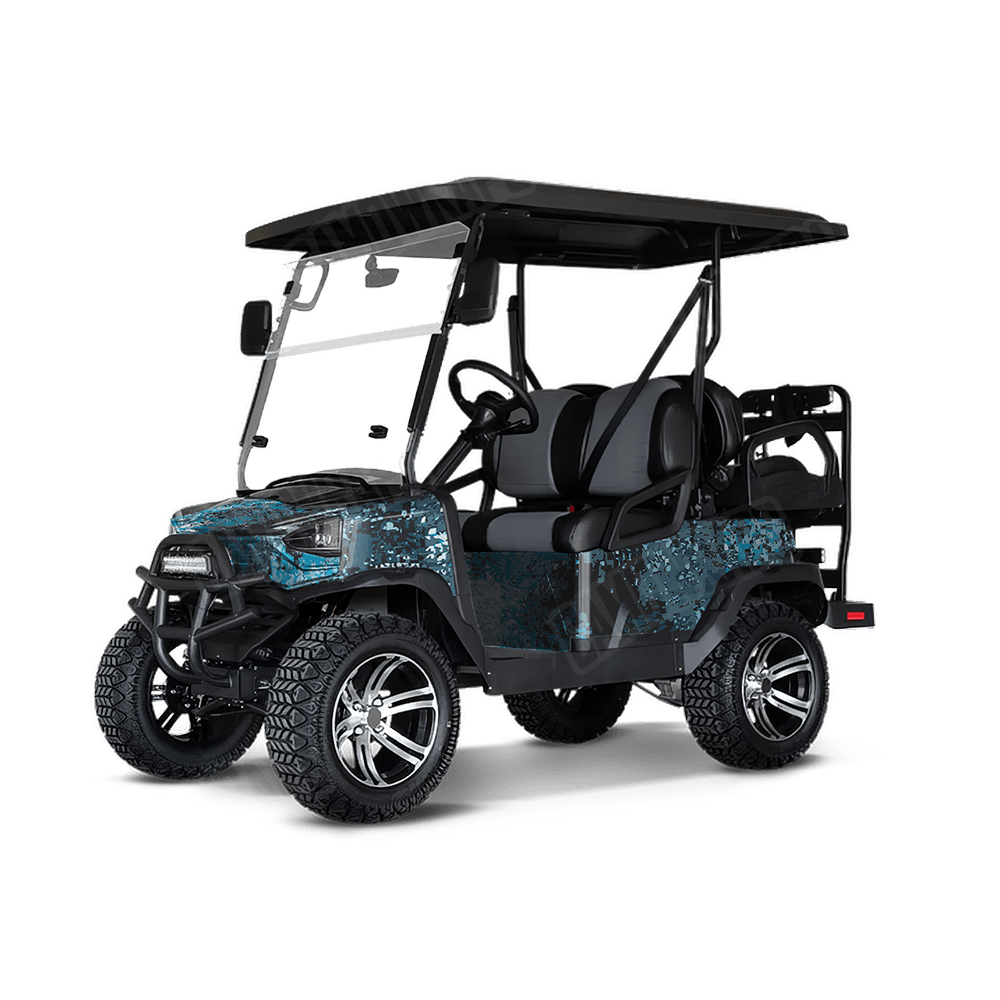 Veil Stryk Womens Camo Golf Cart Vinyl Wrap