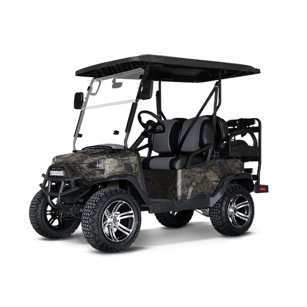 Veil Torrent Camo Golf Cart Vinyl Wrap