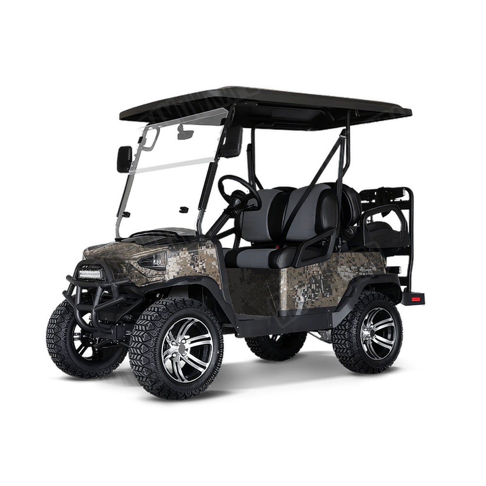 Veil Volicam Camo Golf Cart Vinyl Wrap