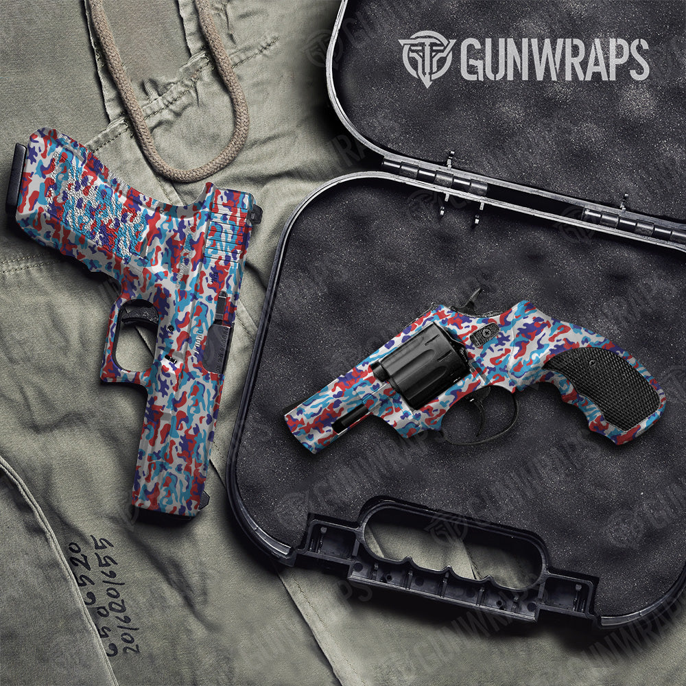 Handgun Classic M Series Camo Gun Skin Vinyl Wrap