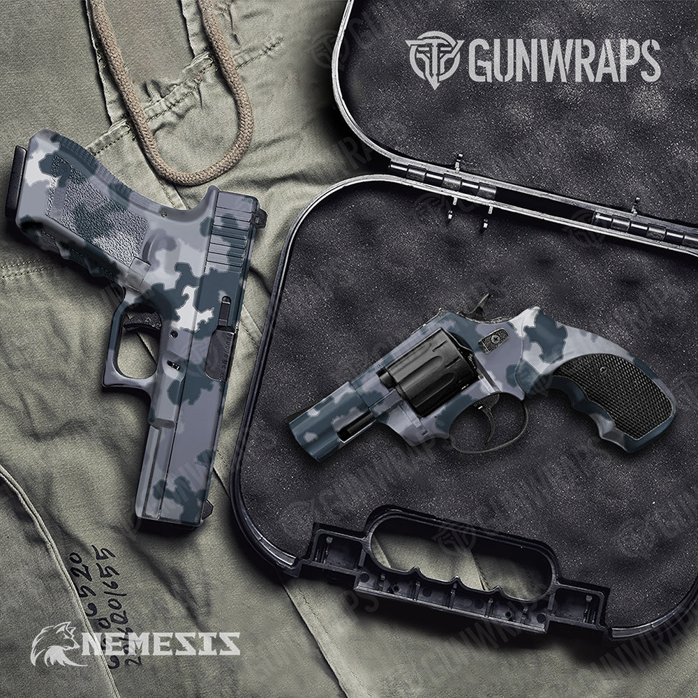 Handgun Large Nemesis Night Ops Camo Vinyl Wrap