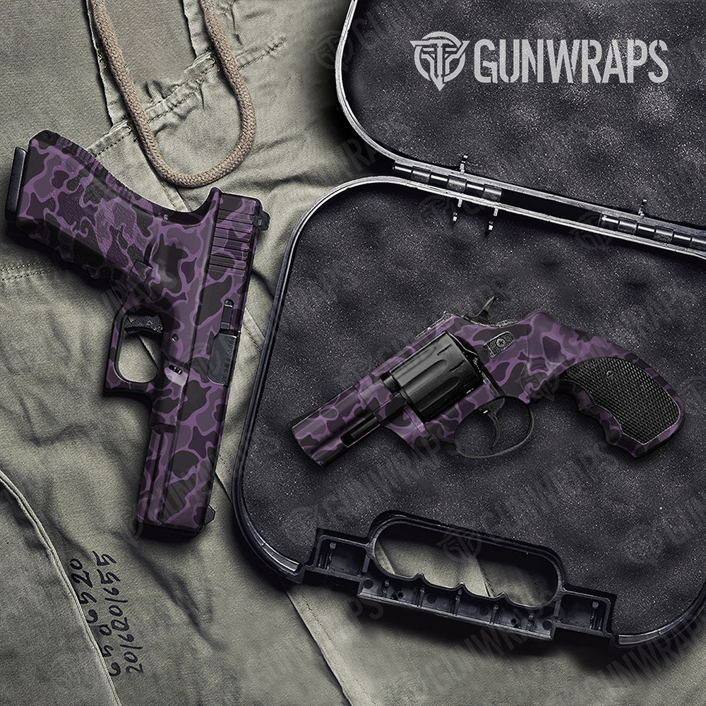 Old School Duck Darkwing Handgun Gun Skin Vinyl Wraps