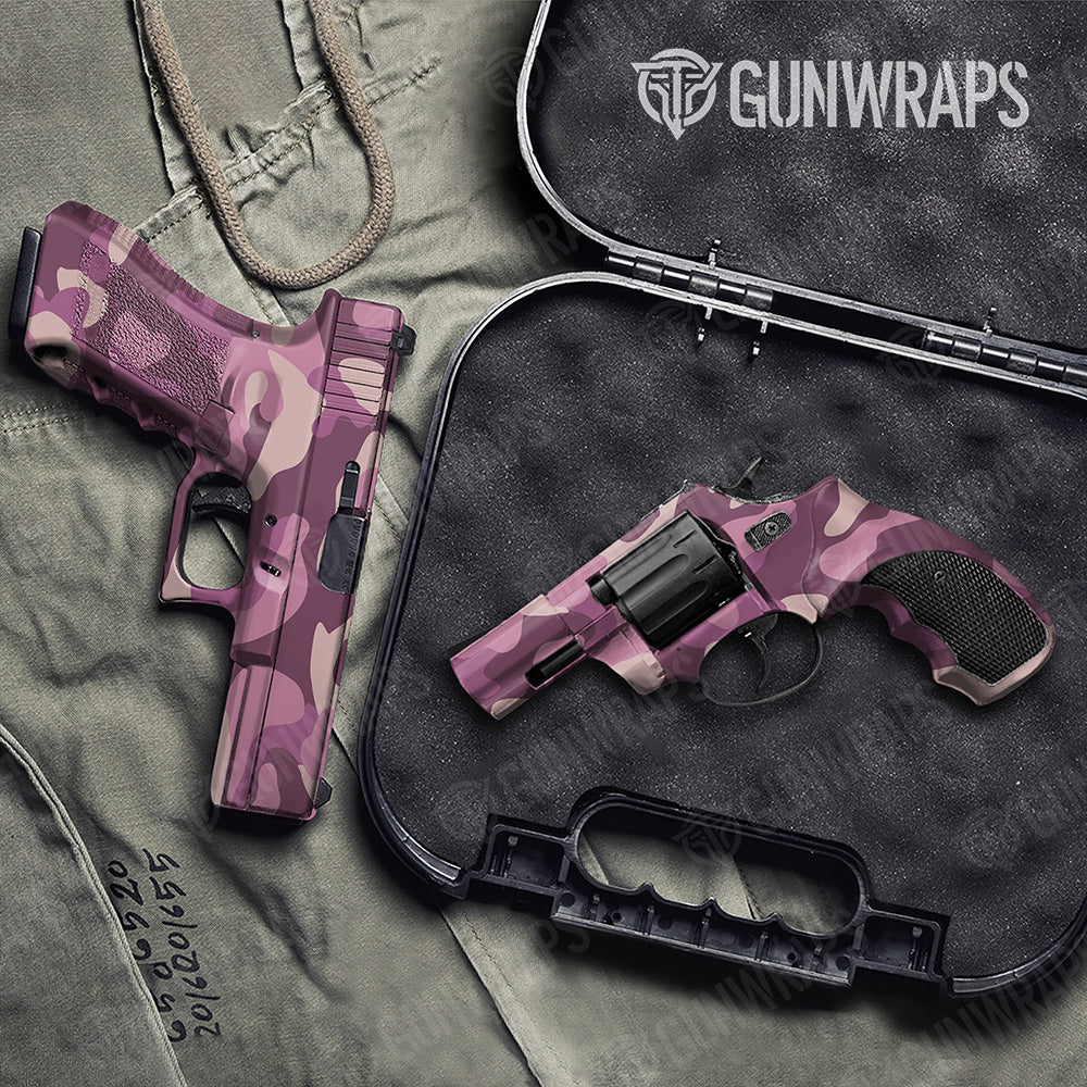 Handgun Classic XL Floral Camo Gun Skin Vinyl Wrap