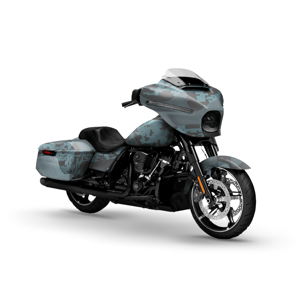 Compound Overcast Motorcycle Camo Vinyl Wrap